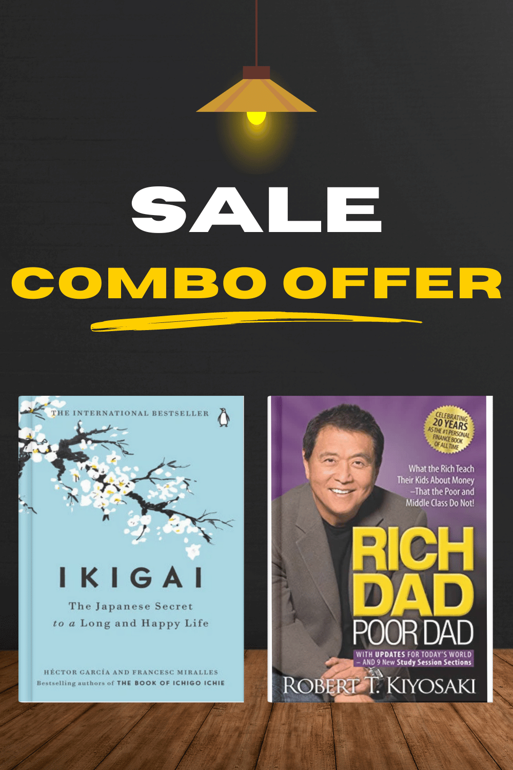 Rich Dad Poor Dad/Ikigai [ Combo ]