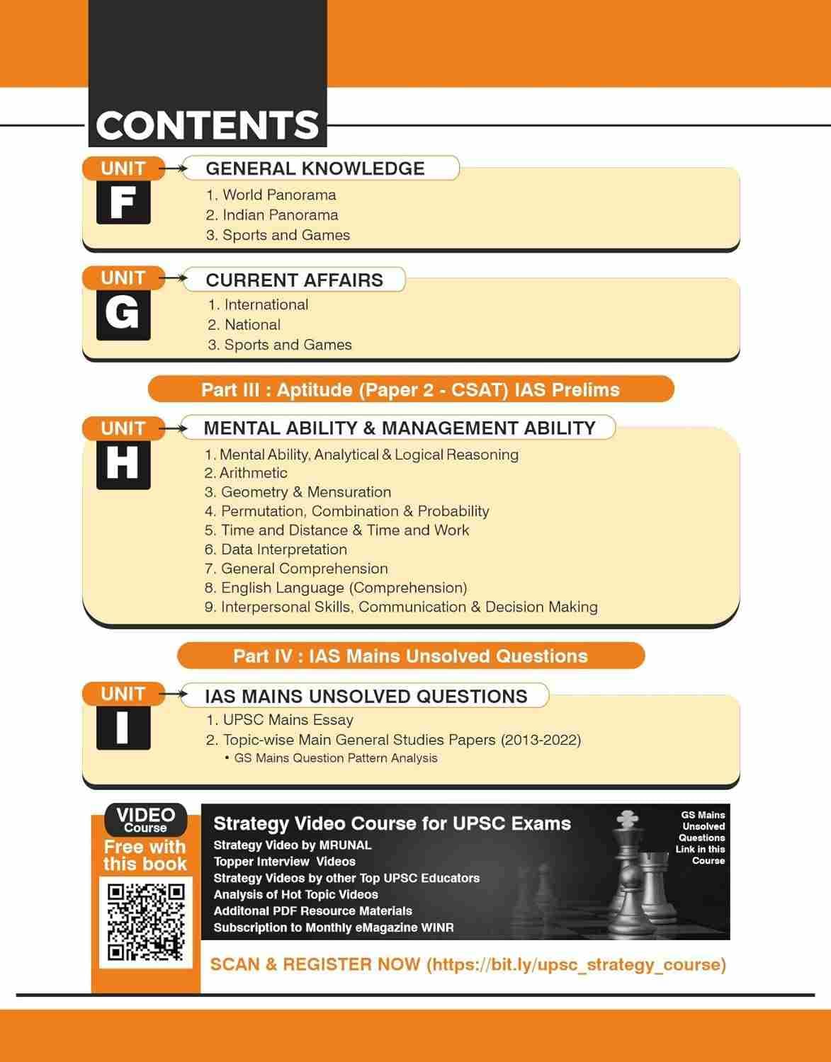 29 Previous Years Upsc Civil Services IAS Prelims Topic-Wise